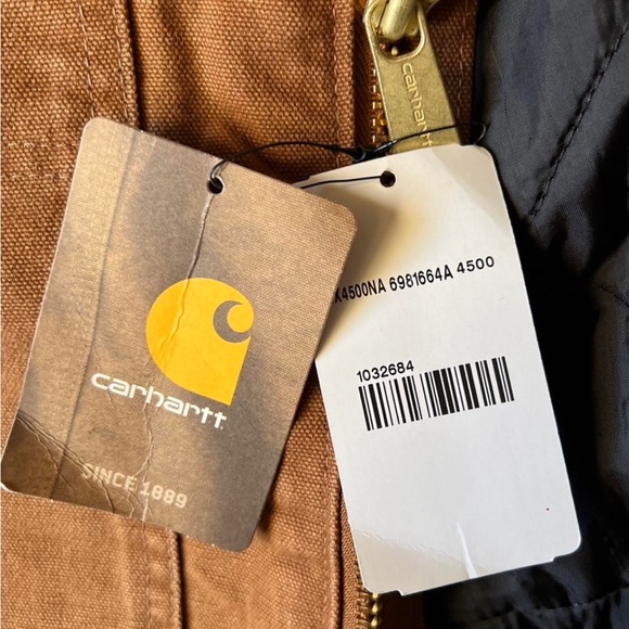 Carhartt Duck DETROIT Jacket Blanket lined XXL Tall - Picture 3 of 3